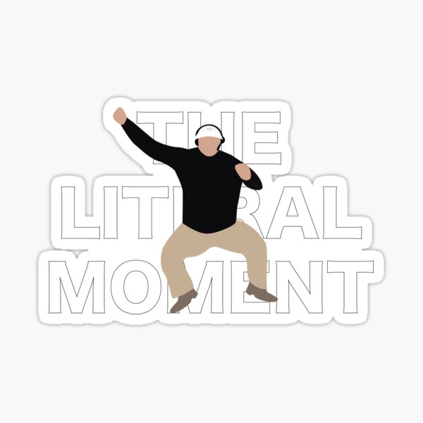 THE LITERAL MOMENT Sticker