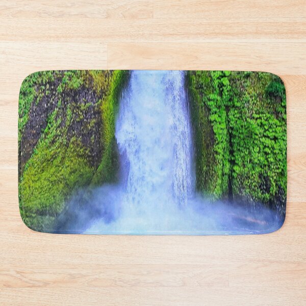 Item preview, Bright Gushing Falls - Waterfalls and Nature designed and sold by MistyMorningsOR.