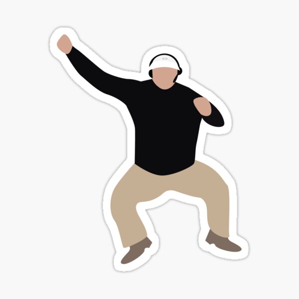 Kirby Smary Natty Jump Sticker