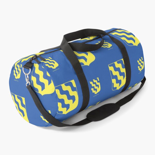 Item preview, Norrbotten Waves, Blue and Yellow Pattern (Sweden/ Svenska landskap) designed and sold by Landskapsbutiken .com.