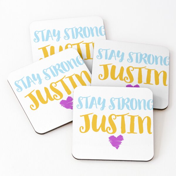 Item preview, Stay STRONG ! WE LOVE YOU JUSTIN!! Fight with Ramsay Hunt Syndrome - Solidarity For JB designed and sold by IndranyxDesigns.