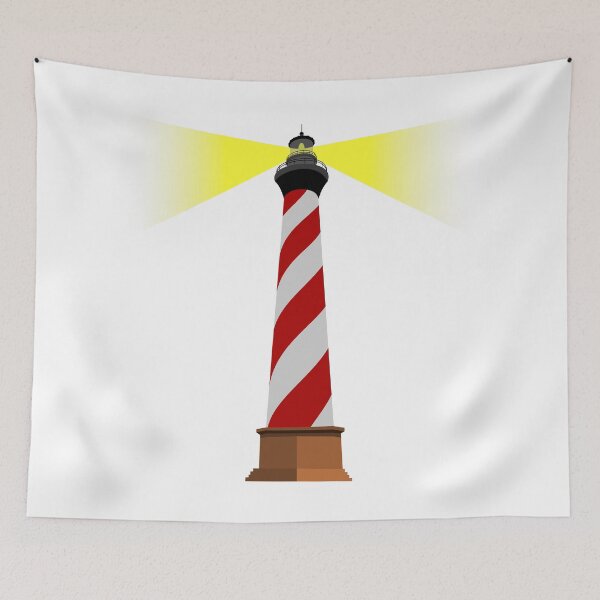 Item preview, Red Lighthouse designed and sold by Arianna Khalil.
