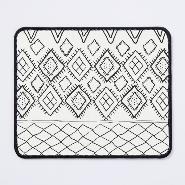Item preview, Beni Moroccan Print in Cream designed and sold by House of Haha.