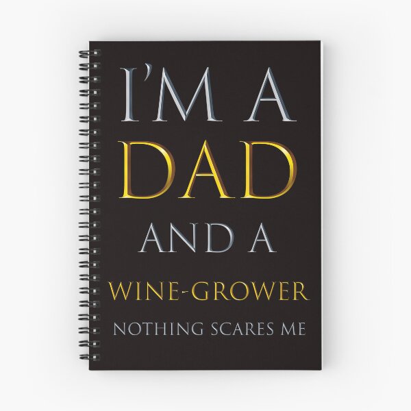 Item preview,  i'm a dad and a wine-grower nothing scares me  - funny job quotes designed and sold by pat227jc.