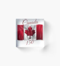 Canada 150 Acrylic Block