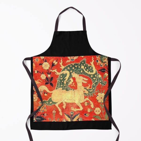 Item preview, Silk Animal Oriental Carpet designed and sold by artistoutfitter.