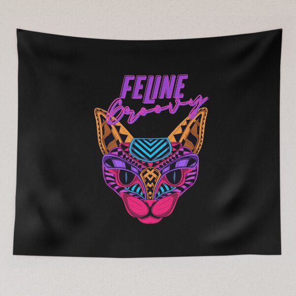 Item preview, Feline (Feeling ) Groovy Cool Cat designed and sold by BalloonPrints.