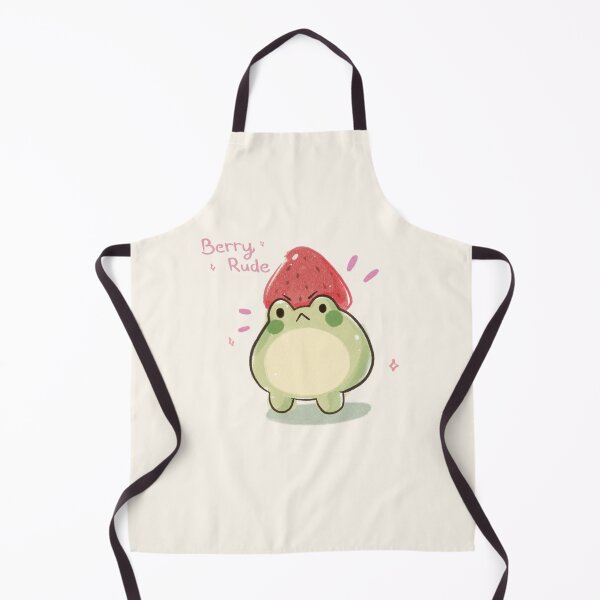 Item preview, Berry Rude - Cute Kewi Frog Strawberry Hat designed and sold by SweetWhimsy.