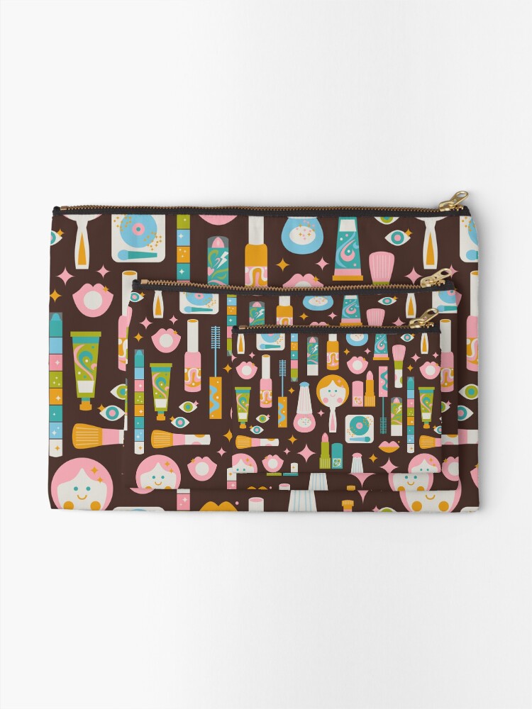 Alternate view of Makeup Disco Revival Zipper Pouch