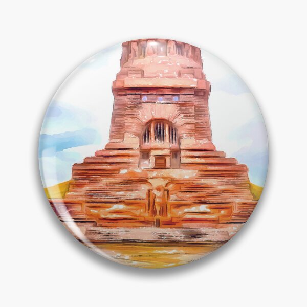 Item preview, Monument to the Battle of the Nations (Painting) designed and sold by cmphotographs.