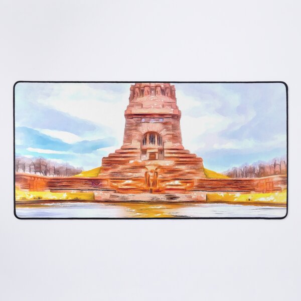 Item preview, Monument to the Battle of the Nations (Painting) designed and sold by cmphotographs.