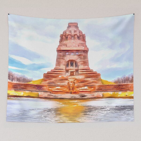 Item preview, Monument to the Battle of the Nations (Painting) designed and sold by cmphotographs.