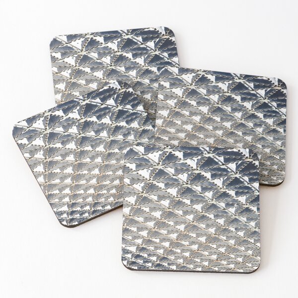 Item preview, Scalloped Steel Portland Hawthorne Bridge Abstract Inverted designed and sold by nancyjcreates.