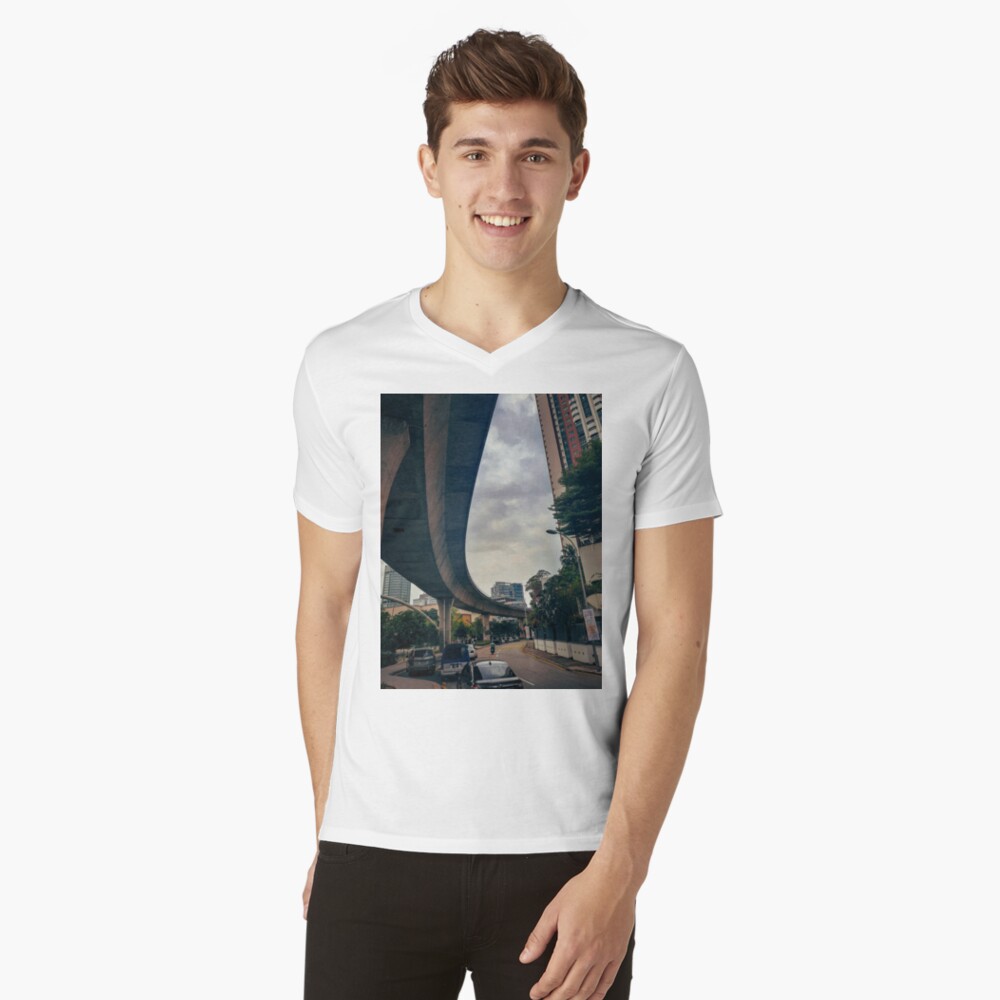 Item preview, V-Neck T-Shirt designed and sold by shangmin.