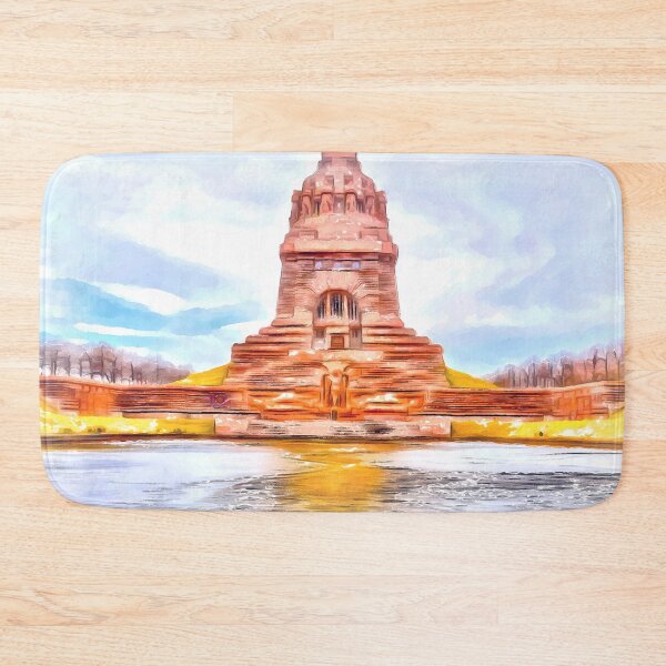 Item preview, Monument to the Battle of the Nations (Painting) designed and sold by cmphotographs.