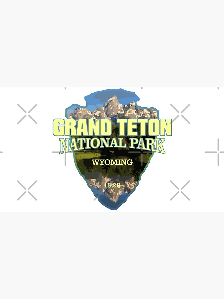 Disover Grand Teton National Park (arrowhead) Cap