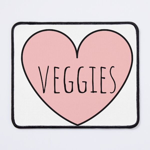 Item preview, I Love Veggies - Pink Heart designed and sold by KarolinaPaz.