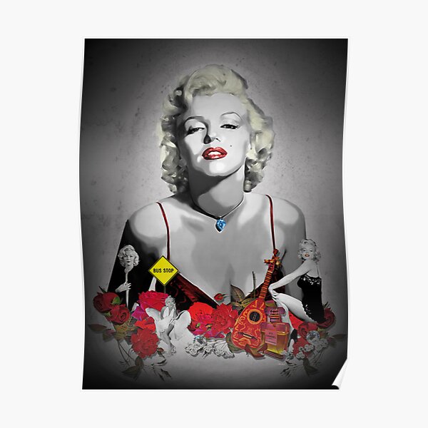 MARILYN_BLACK Poster