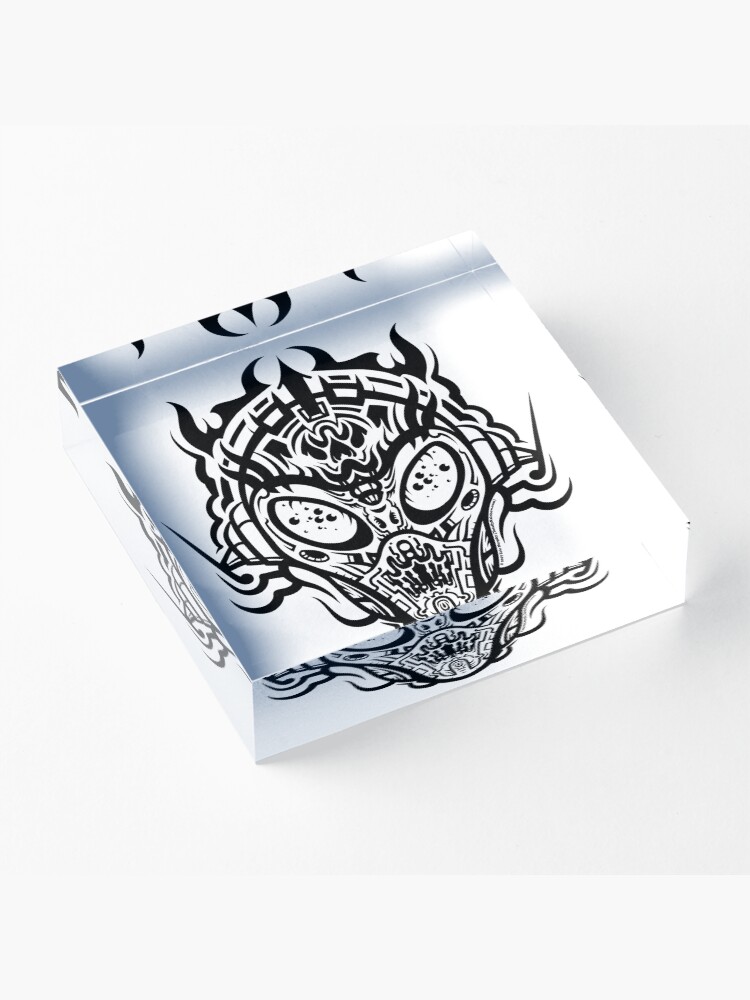 Alternate view of Stranger Still Acrylic Block