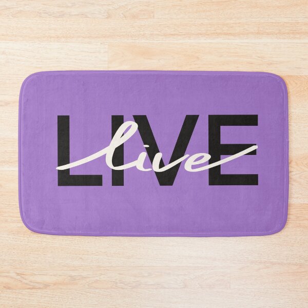 Item preview, Live. White graphic   quote  designed and sold by Drevych-shop.