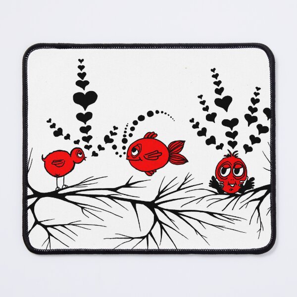 Item preview, Little Red Funny Creatures! designed and sold by Cinzia Sevignani.