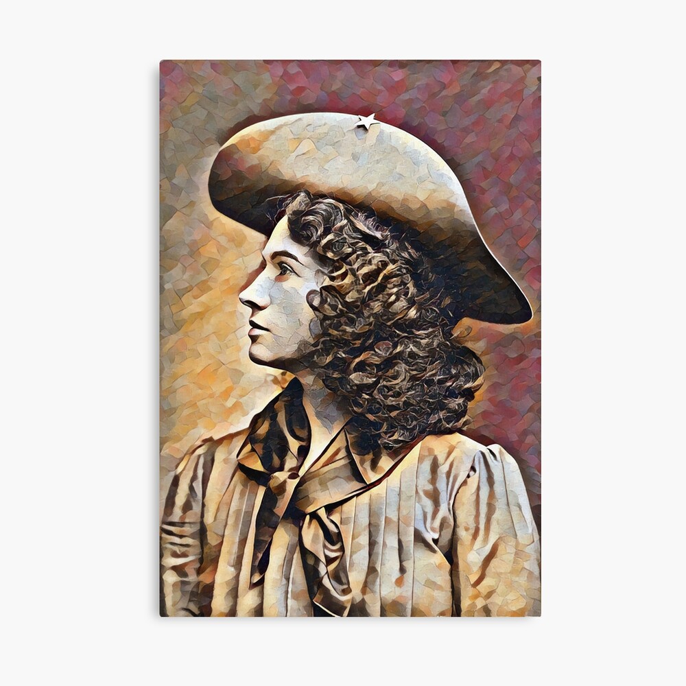 Annie Oakley Portrait - Little Sure Shot 