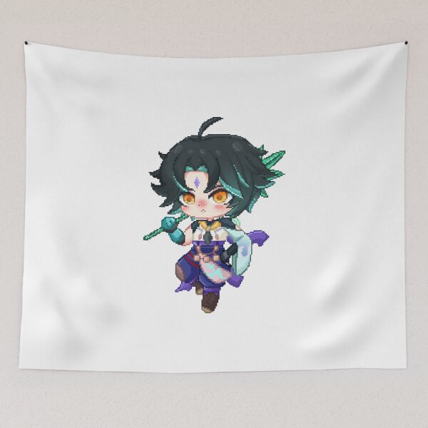 Item preview, Chibi Xiao genshin designed and sold by Toyger-Lilly.