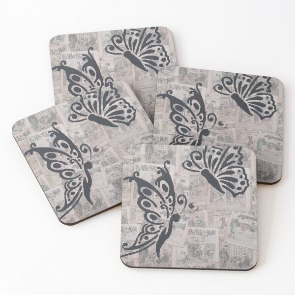 Item preview, Black and white Butterflies designed and sold by Melissa Renee.