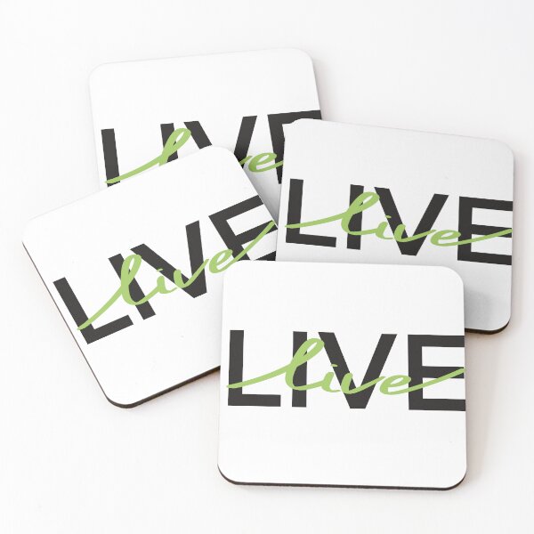 Item preview, Live. Green Graphic quote  designed and sold by Drevych-shop.