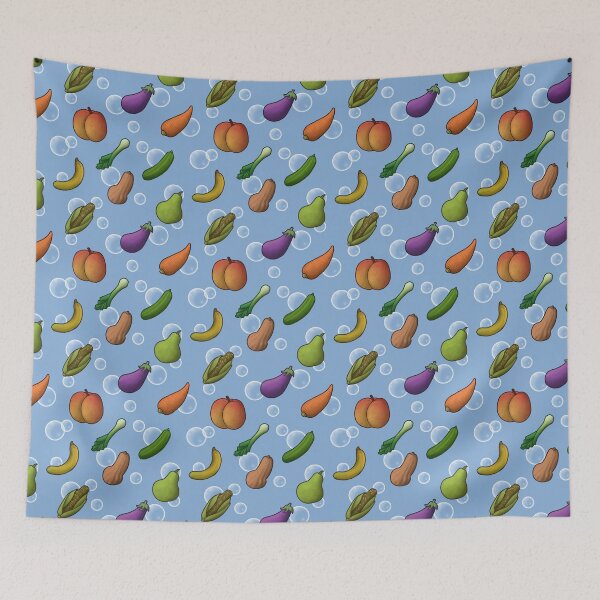 Item preview, Mixed Fruit and Vegetables designed and sold by ianablakeman.