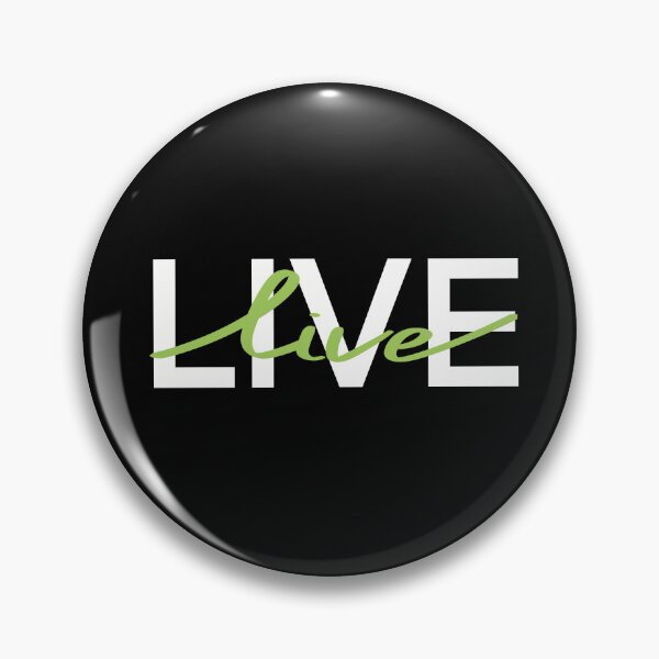 Item preview, Live. Green Graphic quote  designed and sold by Drevych-shop.