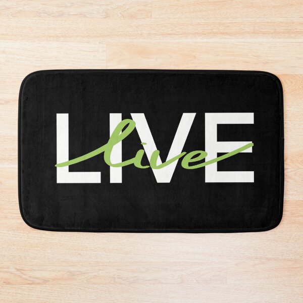 Item preview, Live. Green Graphic quote  designed and sold by Drevych-shop.
