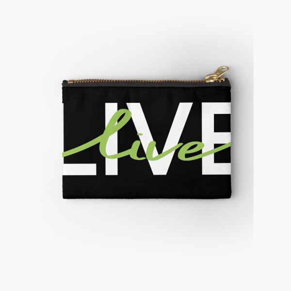 Item preview, Live. Green Graphic quote  designed and sold by Drevych-shop.