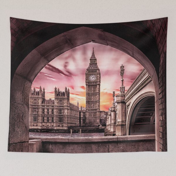 Item preview, London Big Ben Sunset designed and sold by balazsromsics.
