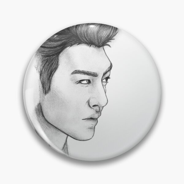 Item preview, Kim Woo Bin, profile. designed and sold by AilurusDraws.