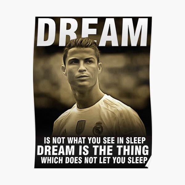 CRISTIANO RONALDO CR7 Poster