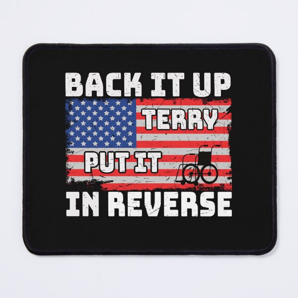 Item preview, Back It Up Terry Fireworks Lover Funny 4th Of July designed and sold by SharpThreadZ.