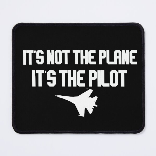Item preview, it's not the plane it's the pilot plane black and white designed and sold by LannisterOnMars.