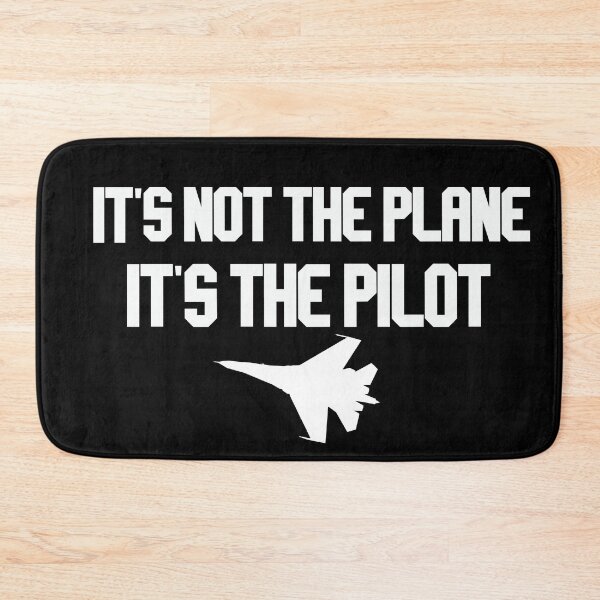 Item preview, it's not the plane it's the pilot plane black and white designed and sold by LannisterOnMars.