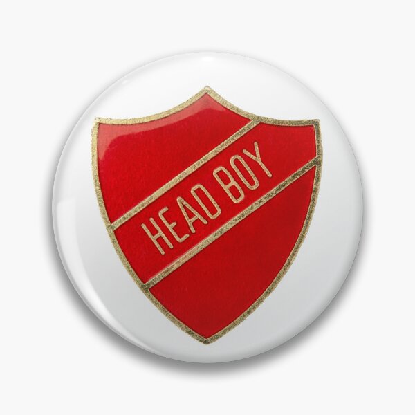 Item preview, Head Boy Badge designed and sold by mrdoomits.