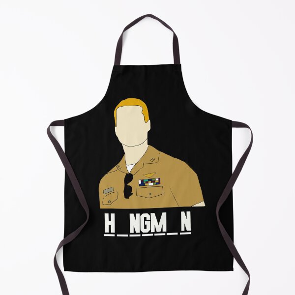 Item preview, hangman silhouette white caption designed and sold by LannisterOnMars.