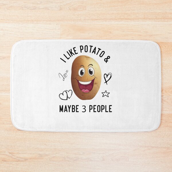Item preview, I Like Potato And Maybe 3 People - Funny Potato Lovers designed and sold by medbdj.