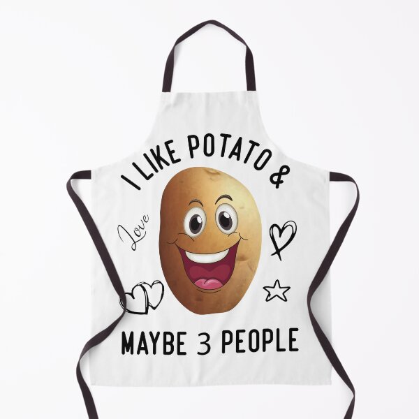 Item preview, I Like Potato And Maybe 3 People - Funny Potato Lovers designed and sold by medbdj.