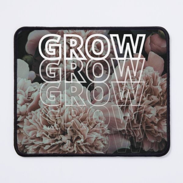 Item preview, GROW (above) - Dreamy Brown Flowers designed and sold by AliceSLee.