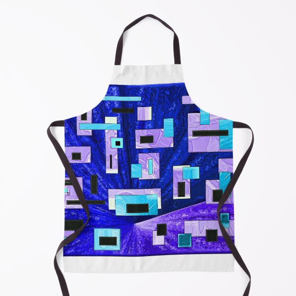 Item preview, Rectangles Blue and Purple Abstract Design designed and sold by 1Lbrody1.