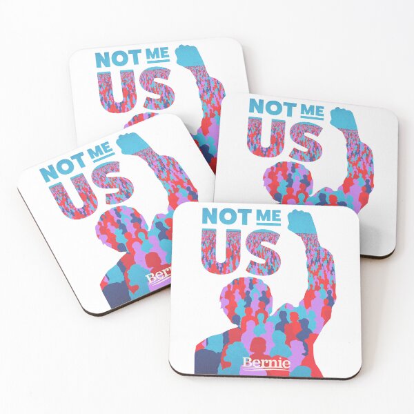 Item preview, Not Me Us, Bernie Sanders 2024| Bernie For President Campaign Slogan designed and sold by YikesForever.