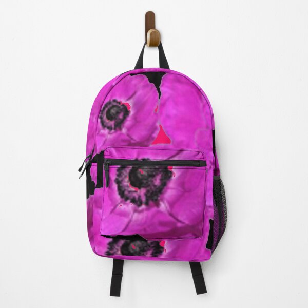 Item preview, BLOOMING FUCHSIA PURPLE GARDEN FLOWERS GREYISH ART designed and sold by sharlesart.