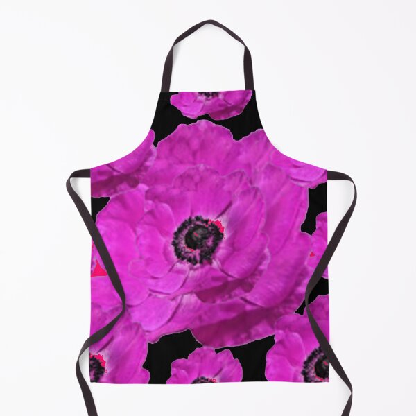 Item preview, BLOOMING FUCHSIA PURPLE GARDEN FLOWERS GREYISH ART designed and sold by sharlesart.