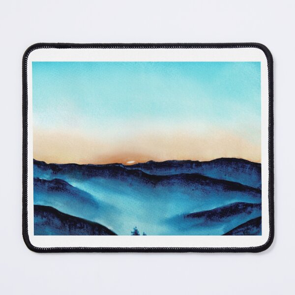 Item preview, Mountain Sunset designed and sold by TwoFullMoonsArt.