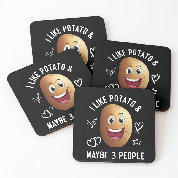 Item preview,  I Like Potato And Maybe 3 People - Funny Potato Lovers designed and sold by medbdj.